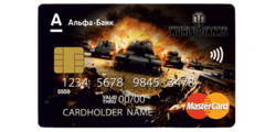 Карта World of Tanks (Альфа-Банк)