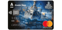 Карта World of Warships (Альфа-Банк)